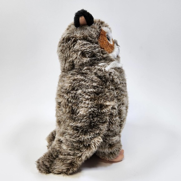 FAO Schwarz Great Horned Barn Owl Toys R Us Exclusive Plush Stuffed Animal 12" - Picture 4 of 6